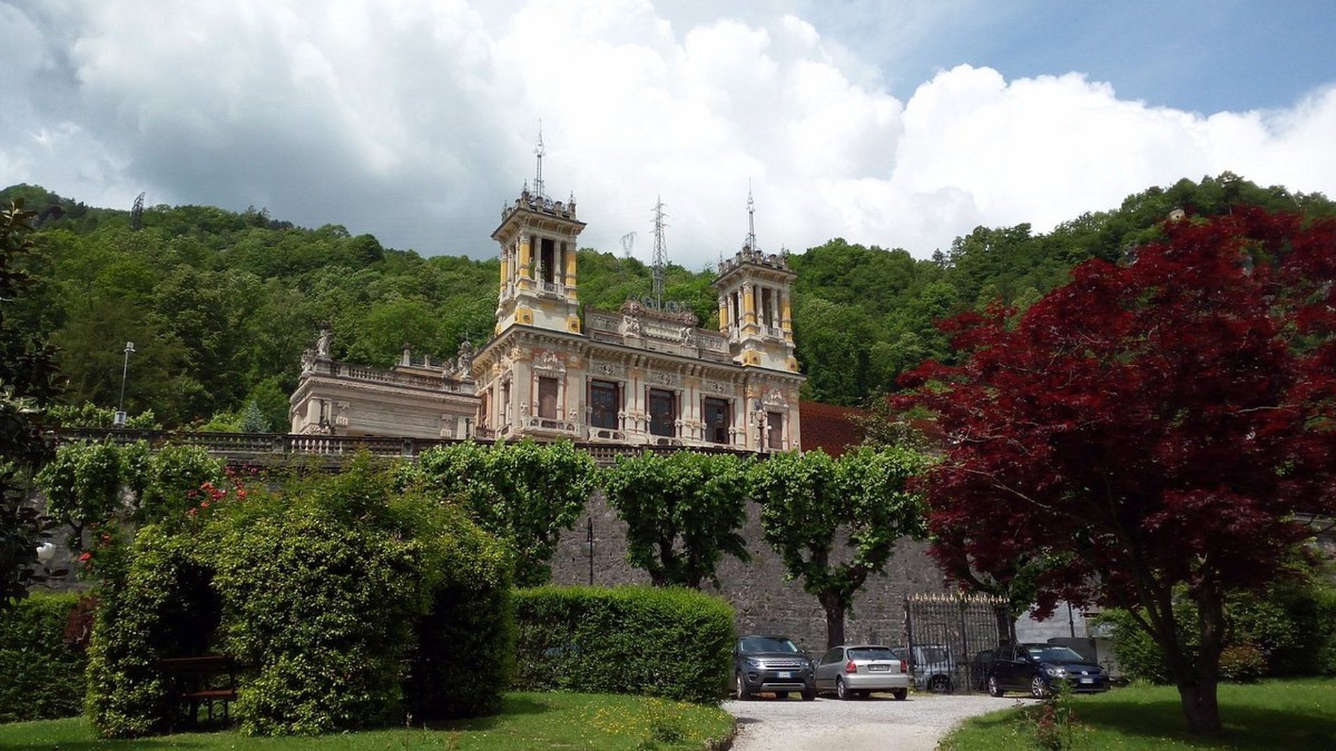 Casinò Municipale di San Pellegrino Terme, palazzo Liberty del 1907 in provincia di Bergamo