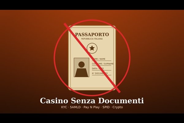 Casino senza documenti e senza verifica: guida al KYC, direttiva UE anti-riciclaggio, Pay N Play, crypto e SPID