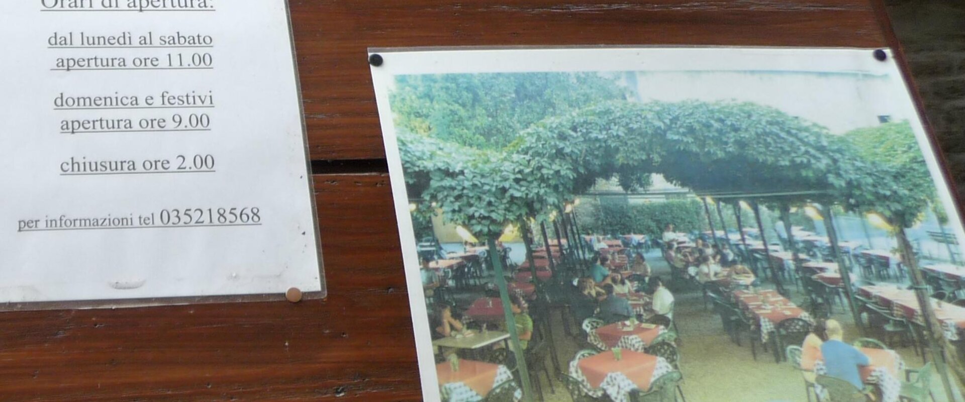 Cortile storico del Circolino Città Alta in Vicolo Sant'Agata a Bergamo