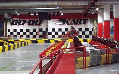 Arena del laser tag in stile urbano