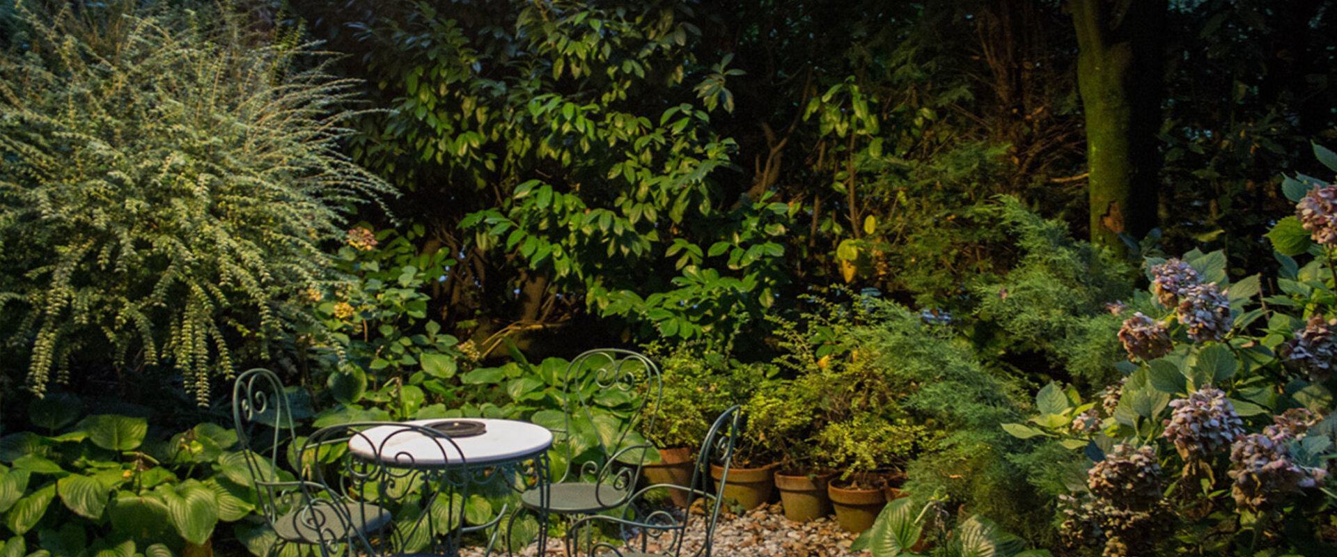 L'Osteria della Locanda dell'Annunciata, ingresso e giardino esterno a Palazzago