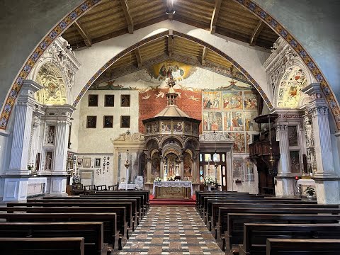 Santuario della Madonna del Castello ad Almenno San Salvatore, complesso monumentale dal VII al XVI secolo