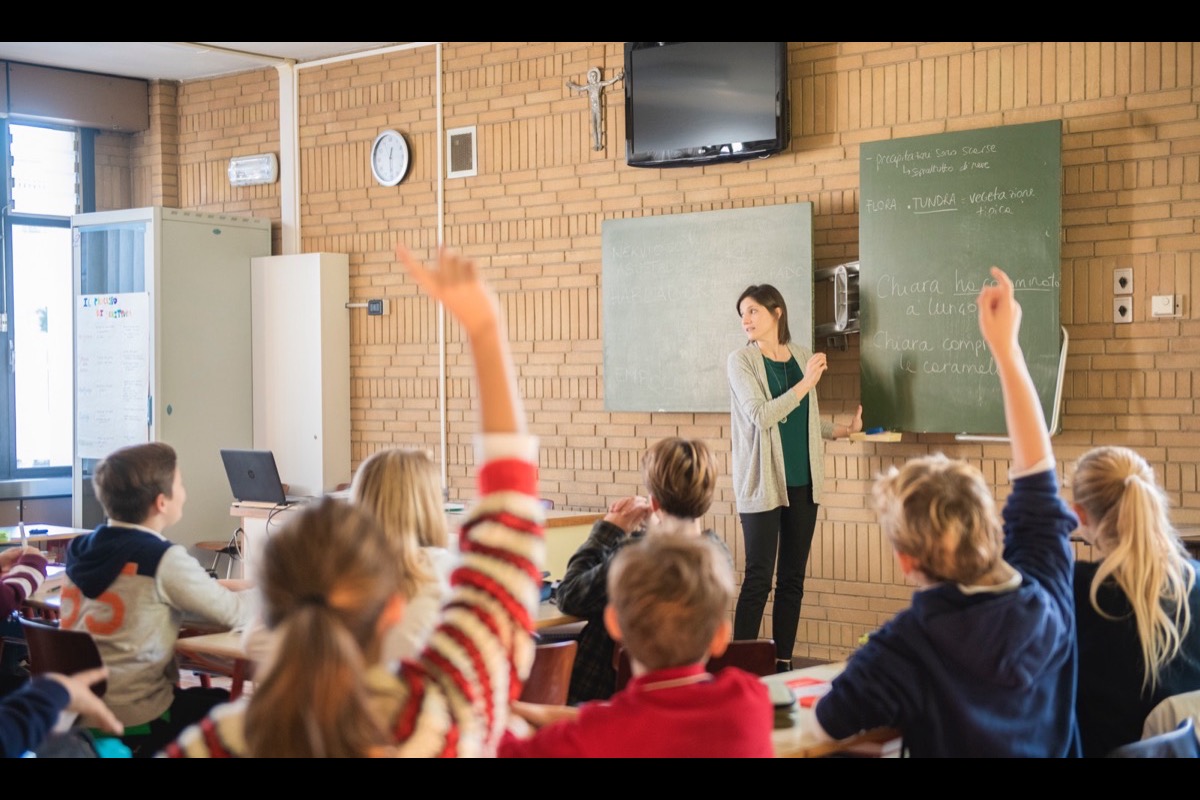 Aula del Liceo Scientifico Opera S. Alessandro