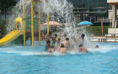 Vasca coperta della piscina di Almè
