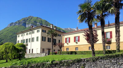 Il vasto parco storico di 60.000 m² con alberi secolari